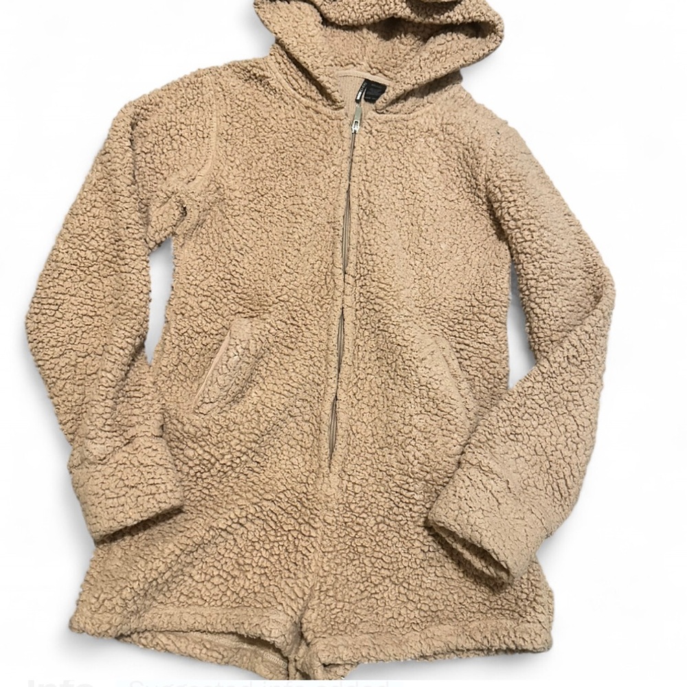 Cozy bear onesie